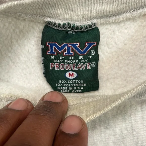 Vintage Nebraska Heavyweight Sweatshirt with Hoodie Pocket NCAA - Picture 8 of 9